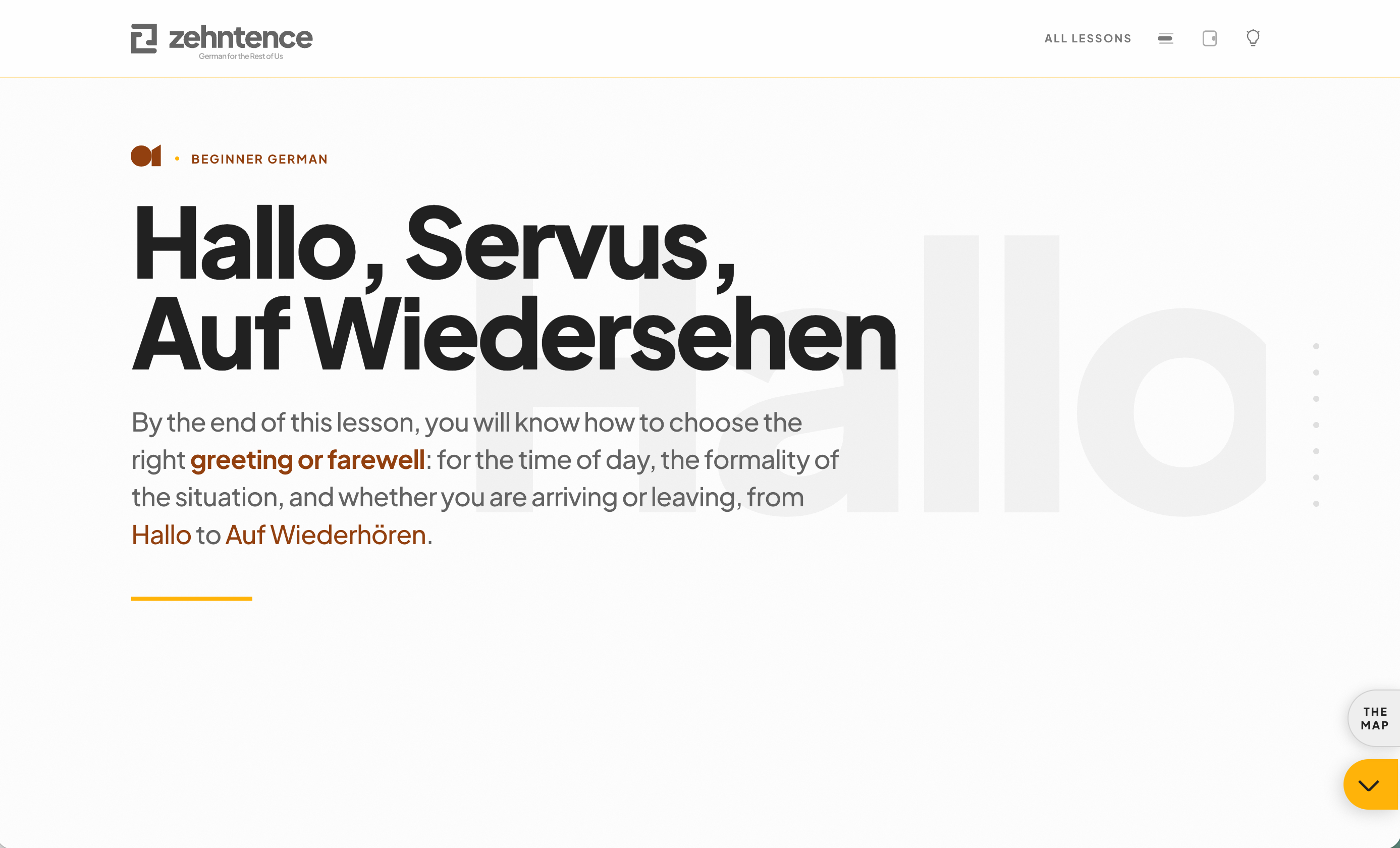 The learning experience